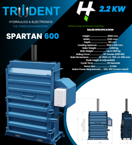 SPARTAN 600 2.2KW